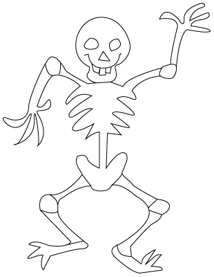 25 Easy Skeleton Drawing Ideas - How To Draw A Skeleton
