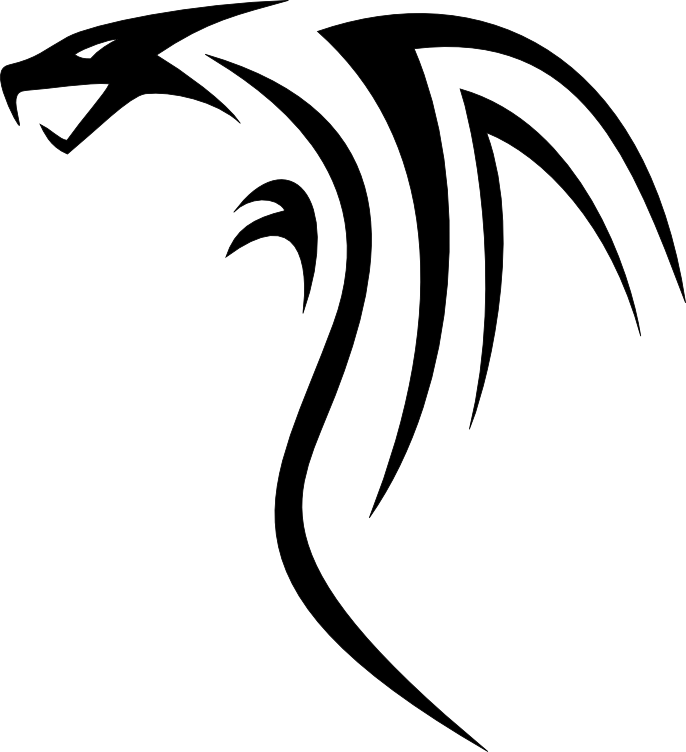 Simple Tribal Dragon Designs - Clipart library