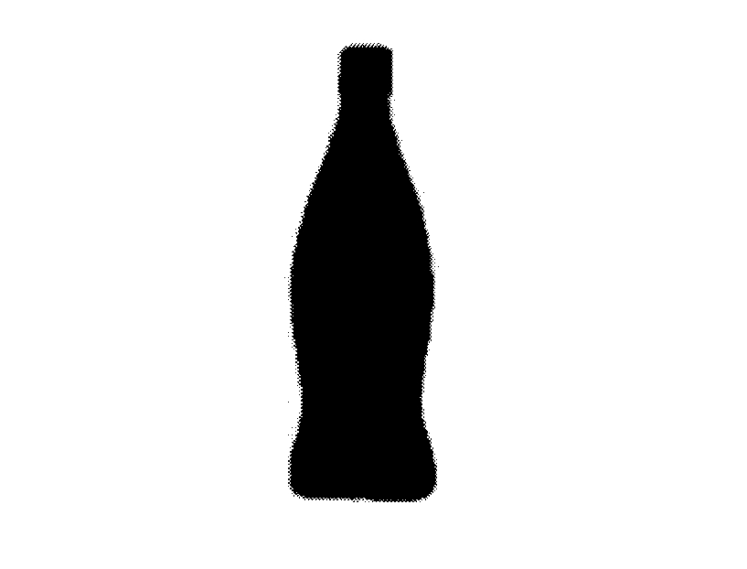 coke bottle silhouette