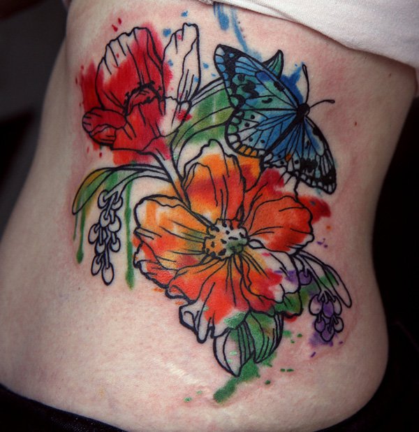 cosmos flower tattoo｜TikTok Search