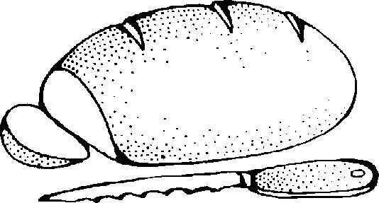 loaf bread Colouring Pages (page 2)