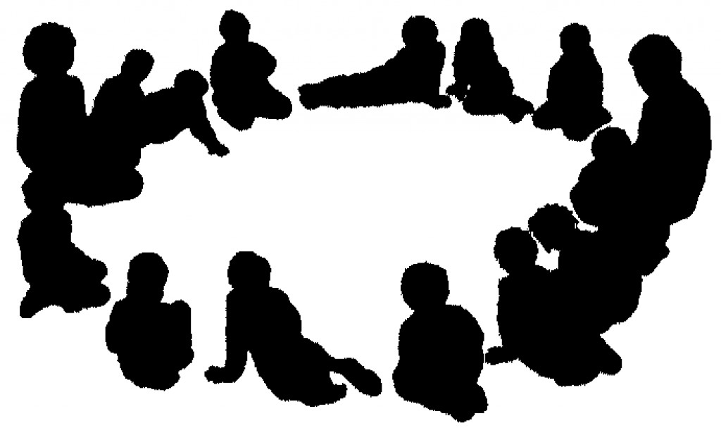 Children in Circle - Collaborative Learning and Inclusive Group Activities