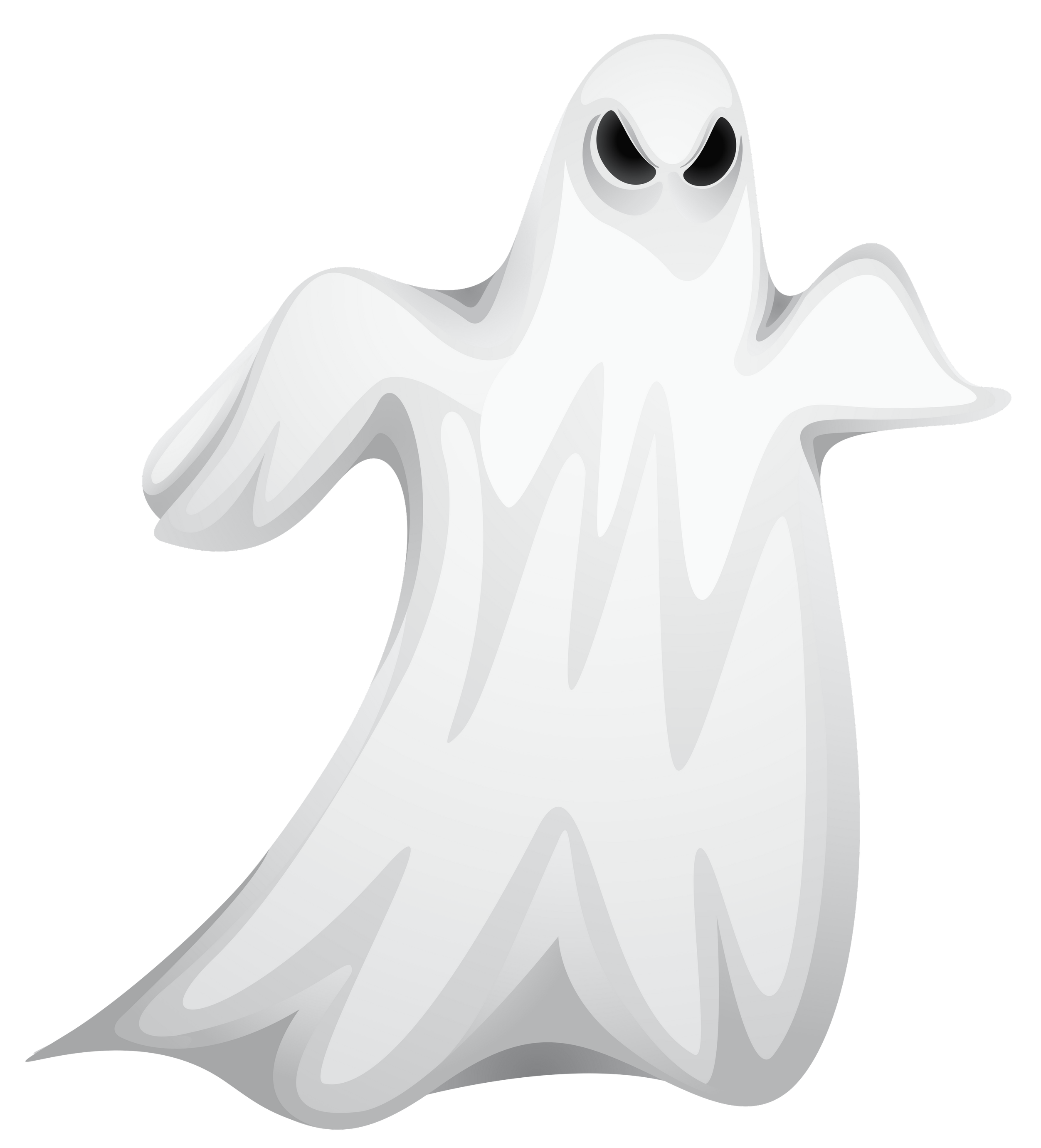 Halloween Creepy Ghost PNG Clipart