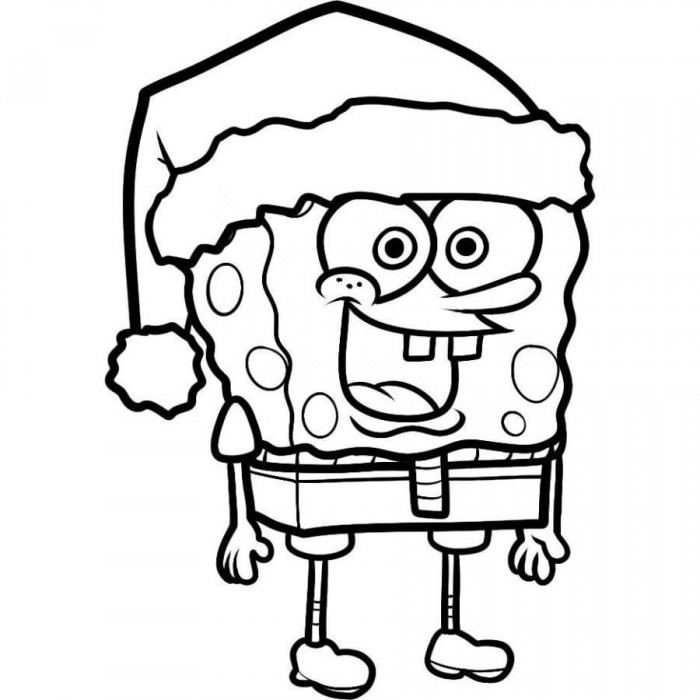 Coloring pages from Spongebob Squarepants animated cartoons 