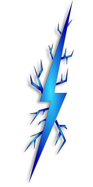 Blue Lighting Bolt | Clipart library - Free Clipart Images
