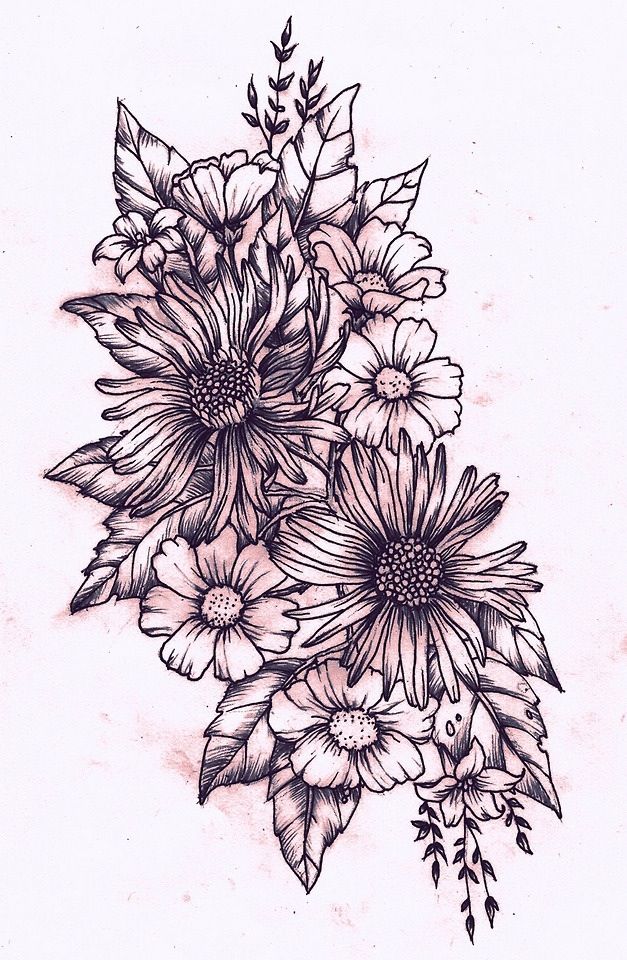 Obsessed with how simple yet detailed this piece is Wildflower tattoos  for the win tattoo timeless simpletattoo  Wildflower tattoo Forearm  tattoos Tattoos