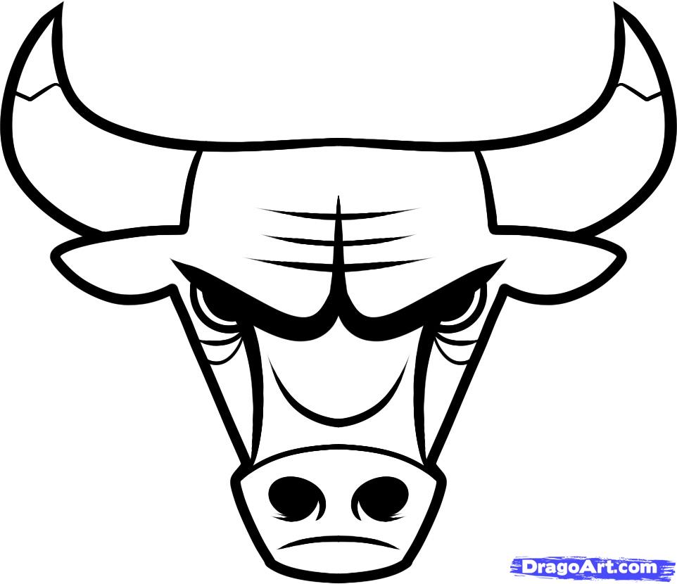 How to Draw the Chicago Bulls, Chicago Bulls, Step by Step, Sports 