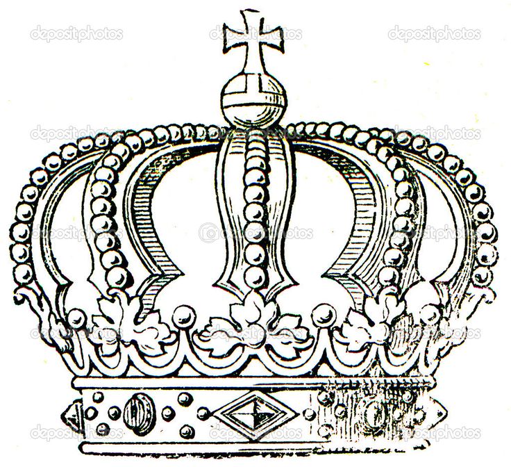 Drawing of a crown  Free PNG Sticker  rawpixel