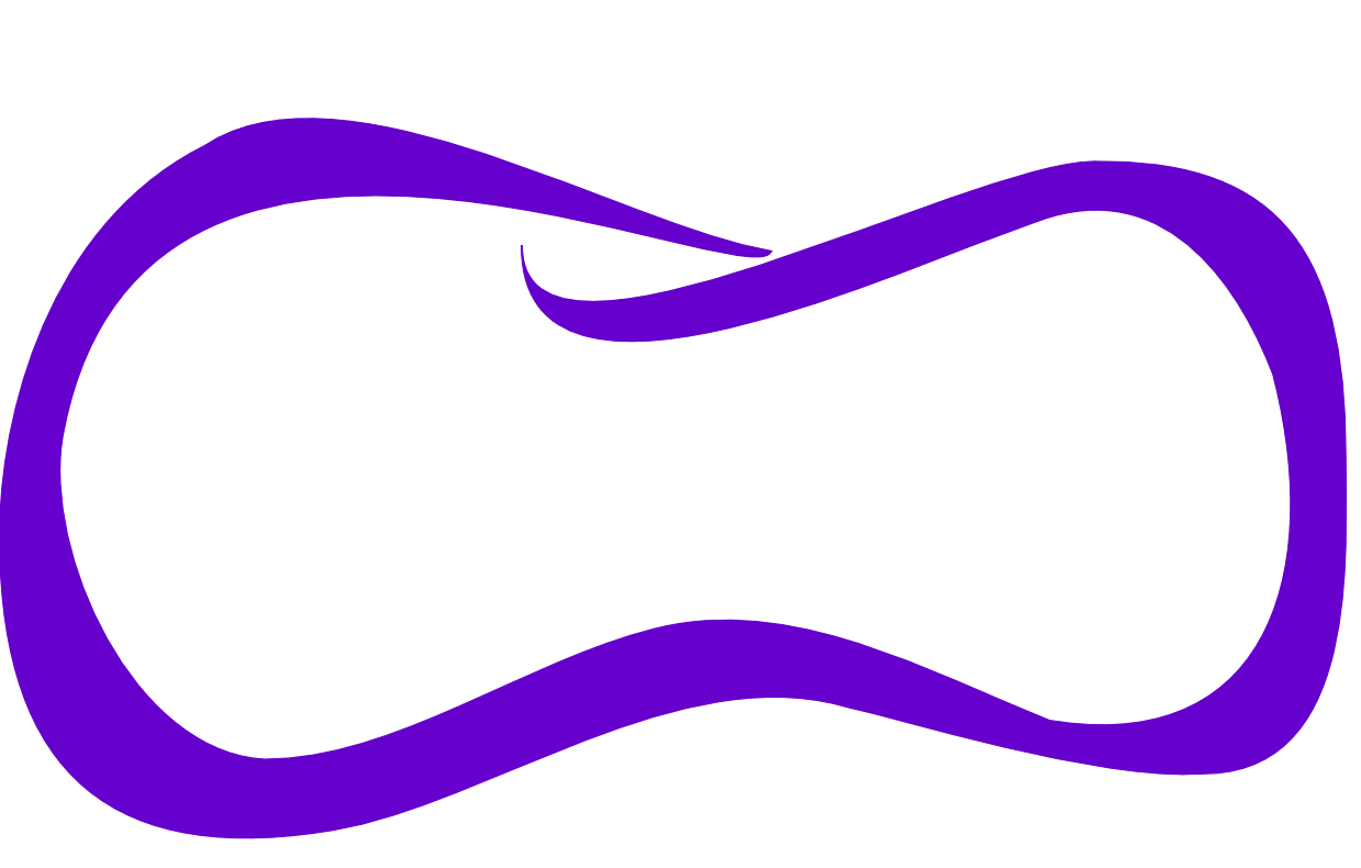 Infinity Symbol Logo - Modern Purple Design for Branding & Identity