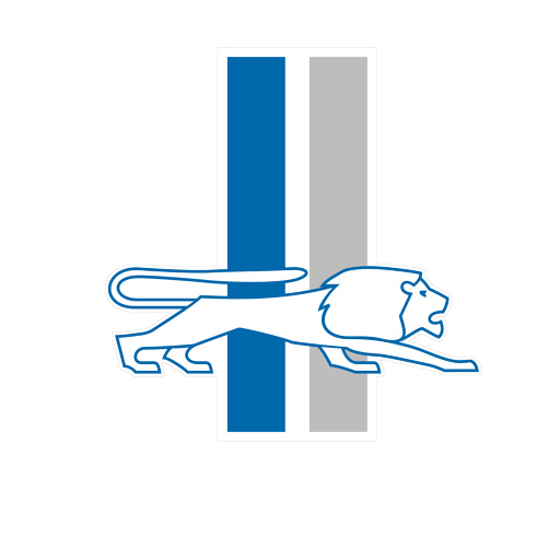 detroit lions vintage logo