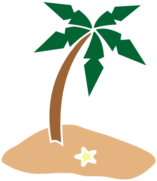 Palm Tree Border Clip Art 