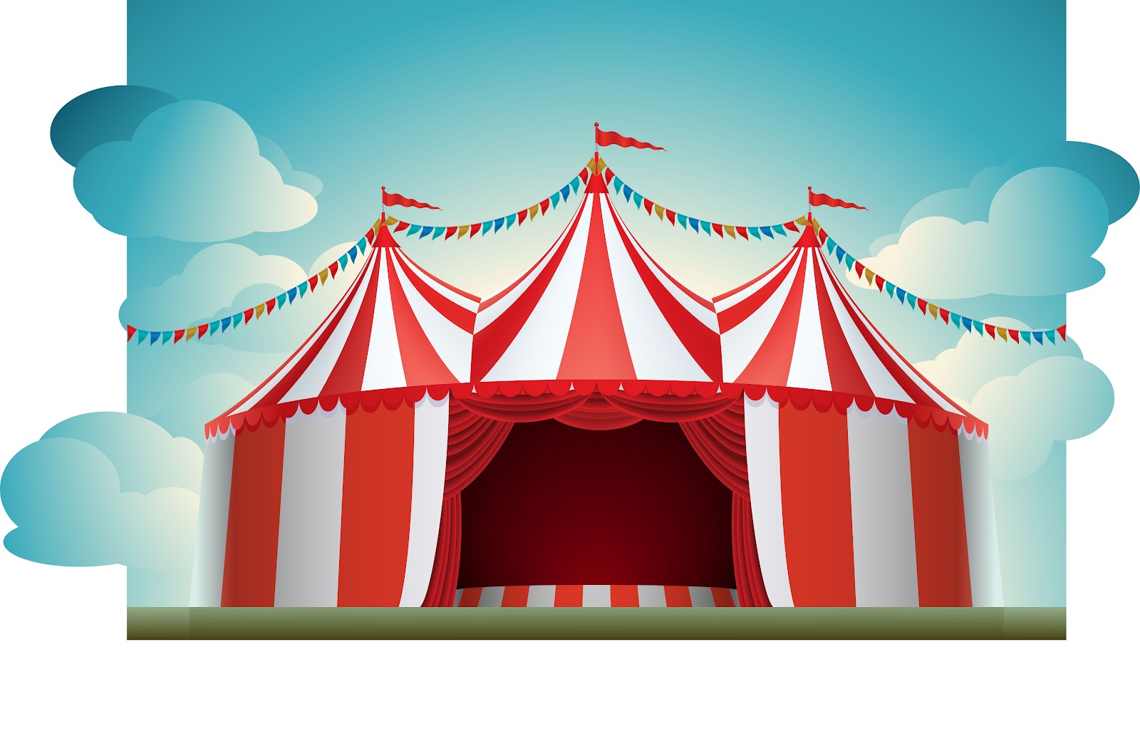 Images For  Circus Tent Template