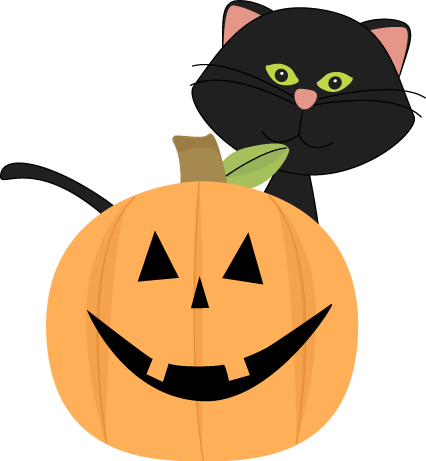 Halloween Black Cat Clipart | Free Internet Pictures