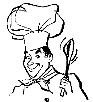 Woman Cooking Clipart Black And White | Clipart library - Free 
