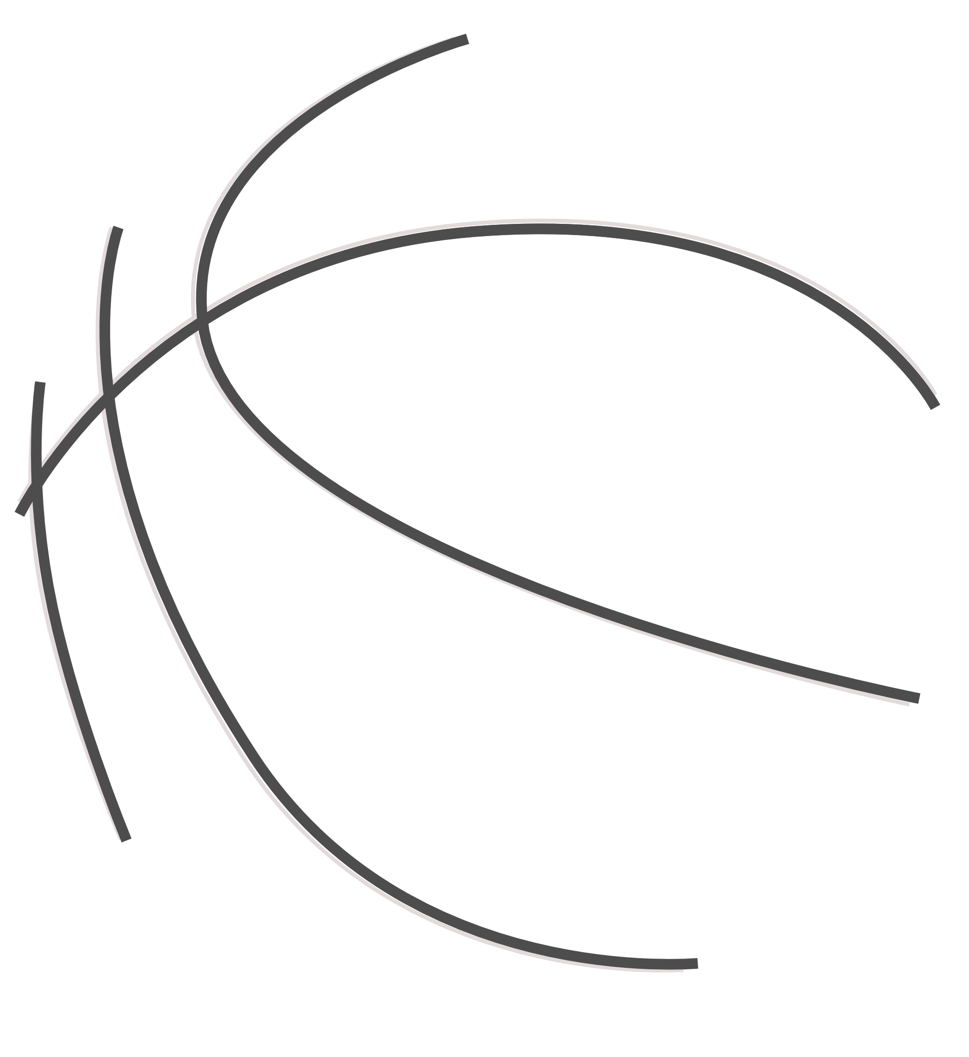 Basketball Outline Clip Art 