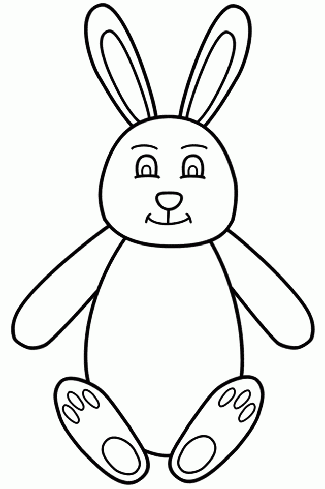 Gambar Easter Printables Coloring Pages Widescreen Free Printable Bunny ...