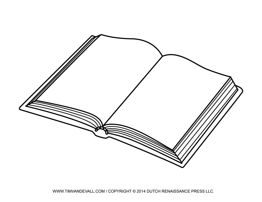 Free Open Book Clip Art Images  Template – Open Book Pictures
