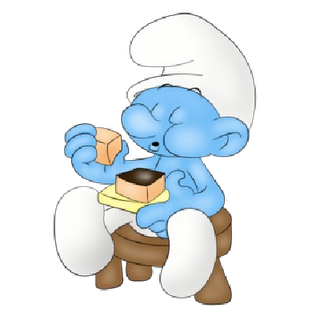 Baby Smurf Clipart