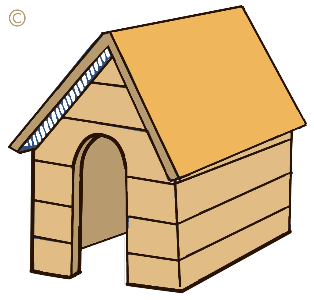 Dog House Clip Art Black And White | Clipart library - Free Clipart 