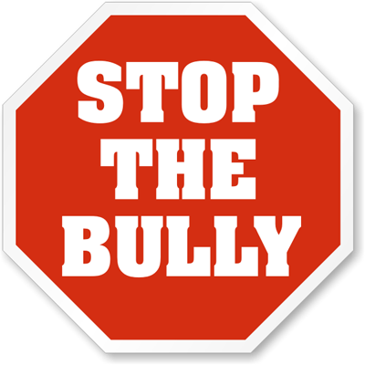 do not bully signs - Clip Art Library