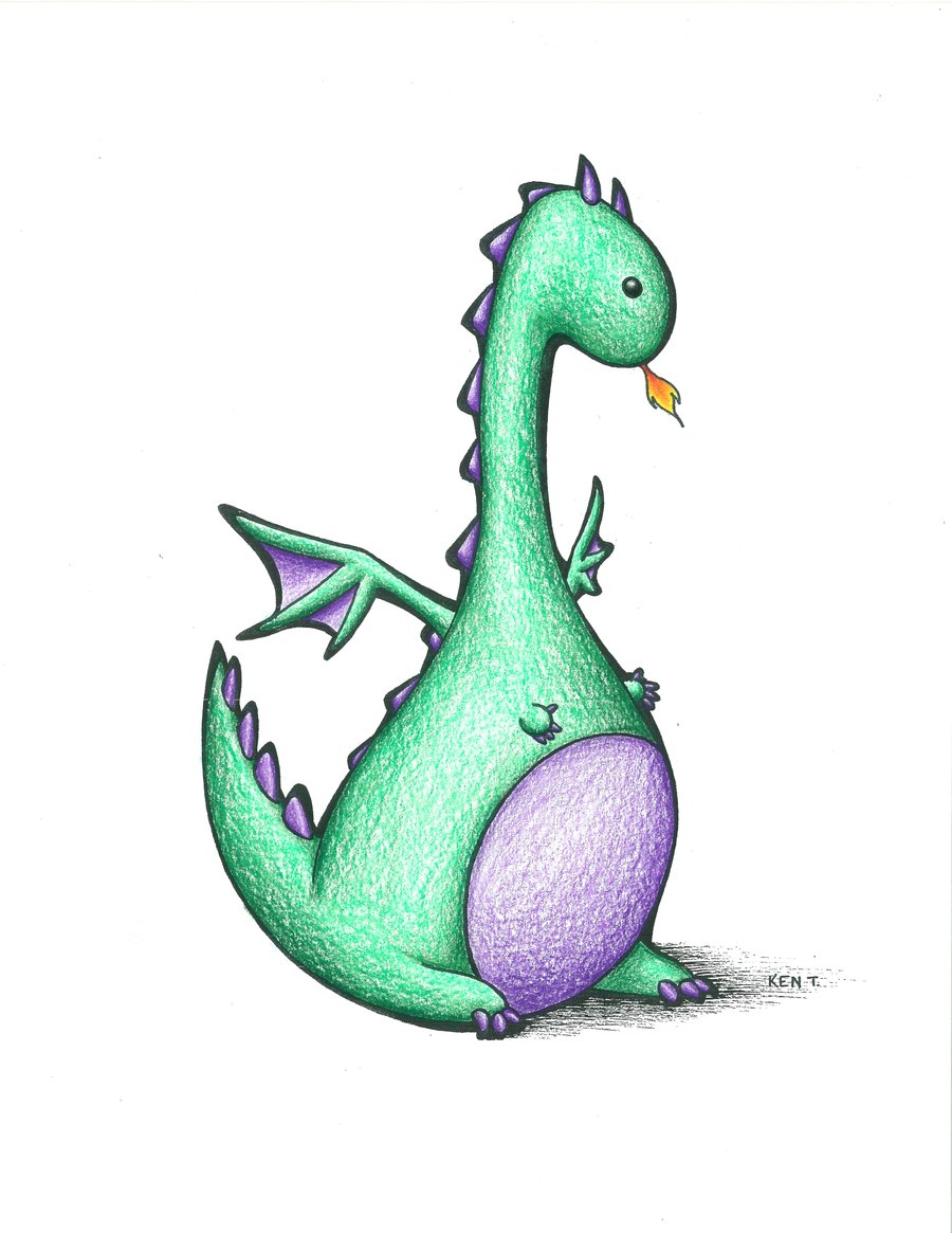 Dragon Drawing Pictures - ClipArt Best