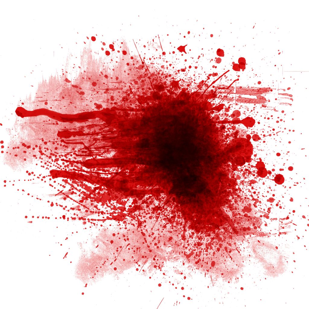 blood splatter - Clip Art Library