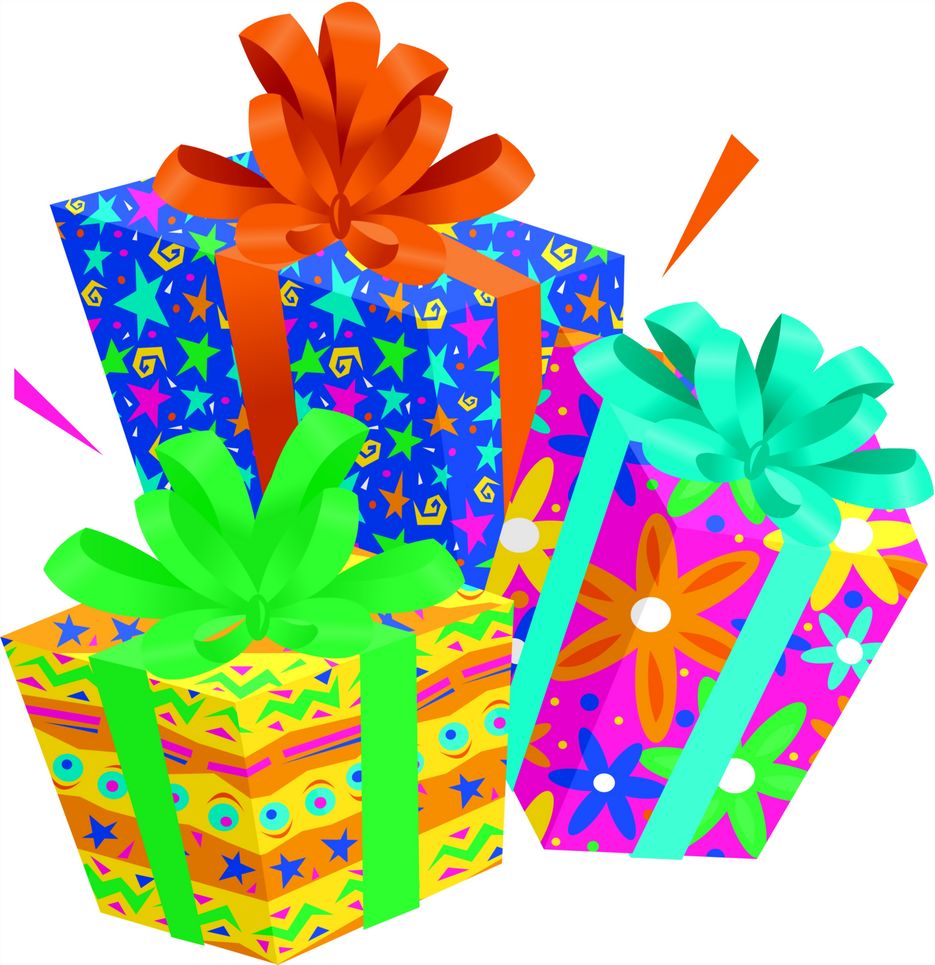 Pile of birthday presents clip art | Download Free Pile of 