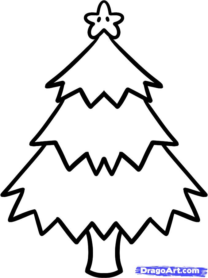 HOW TO DRAW A CHRISTMAS TREE KAWAII | CHRISTMAS DRAWING - YouTube