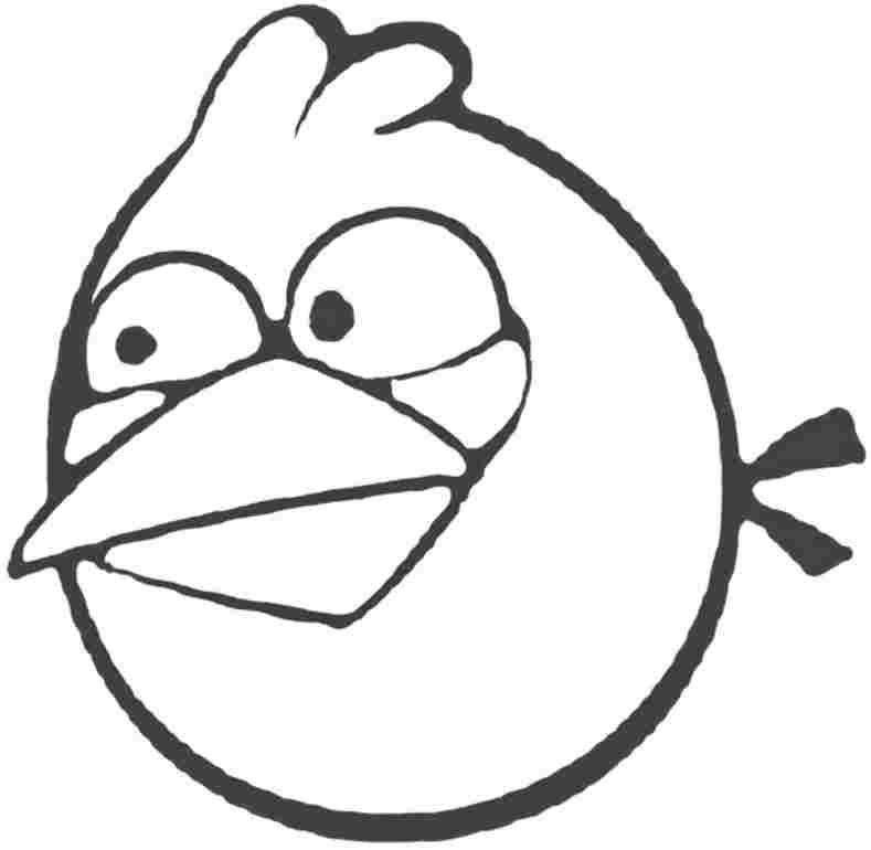 Gambar Cartoon Angry Bird Coloring Pages Free Printable Kids Clip Image ...
