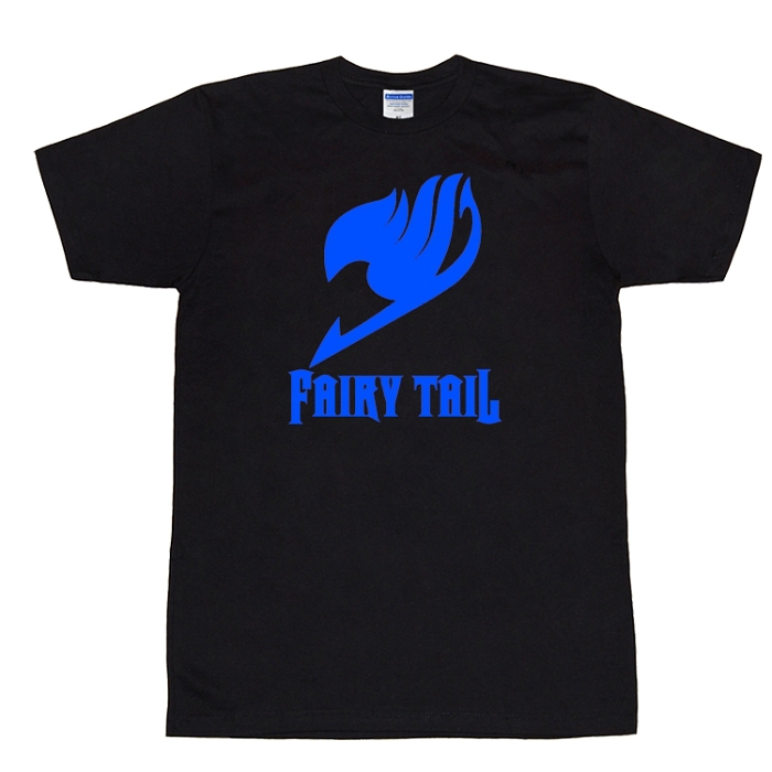 Fairy Tail Symbol Logo T shirt 100% cotton t shirt Cartoon Top Tee 