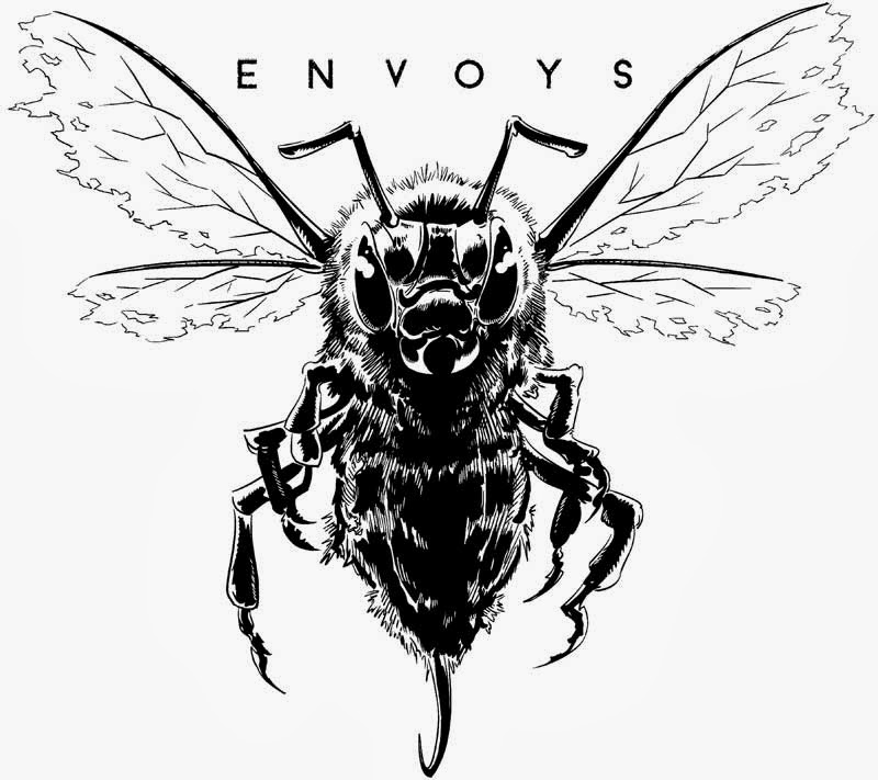 Envoys - Bold Bee Illustration Artwork for Branding & Merchandise