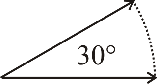 30 degree angle