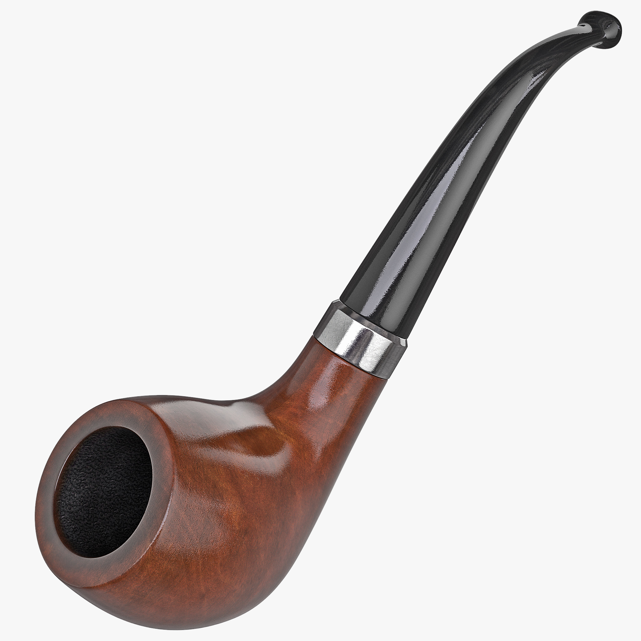 3d smoking pipe 4 model
