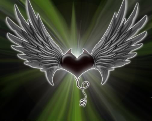 hearts with wings - Clip Art Library