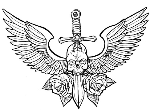 Wings Tattoo HD Png Download  vhv