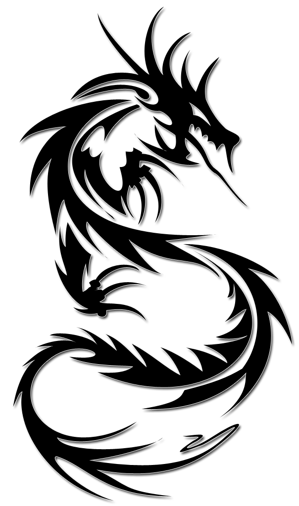Download PNG image: Tattoo dragon PNG image