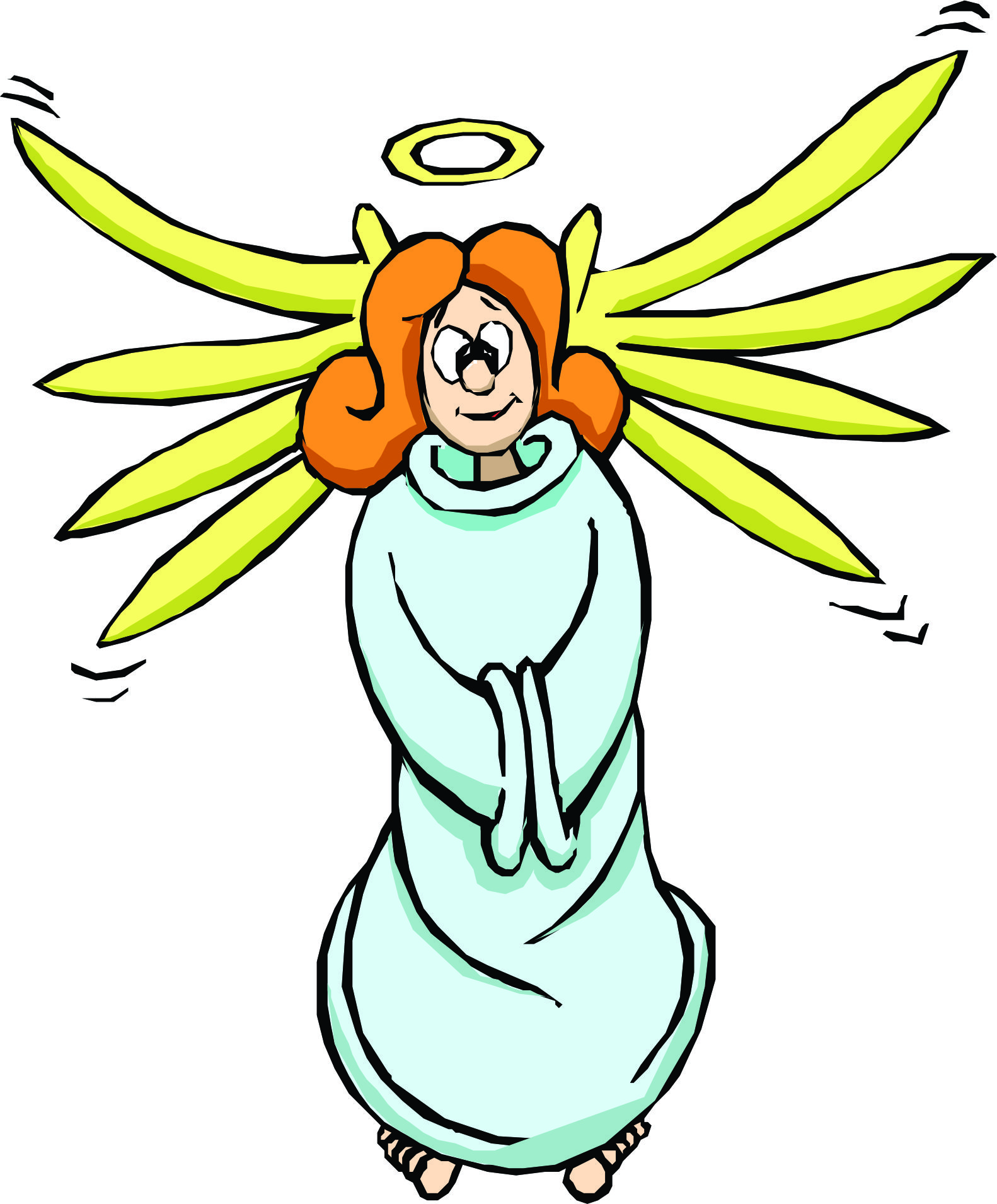 Cartoon Angel Images Free Clipart Best - vrogue.co