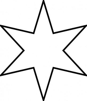 Pix For  White Stars Clipart 