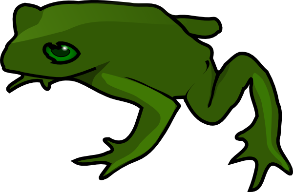 Frog clip art - vector clip art online, royalty free  public domain
