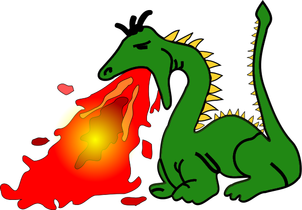 fire breathing dragon | Clipart library - Free Clipart Images