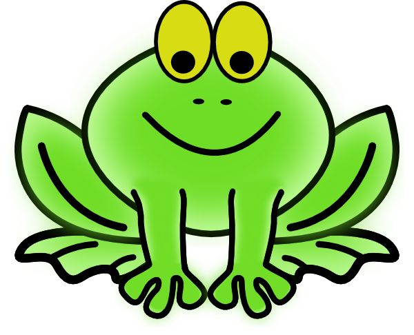 Bug-eyed Frog clip art - vector clip art online, royalty free 
