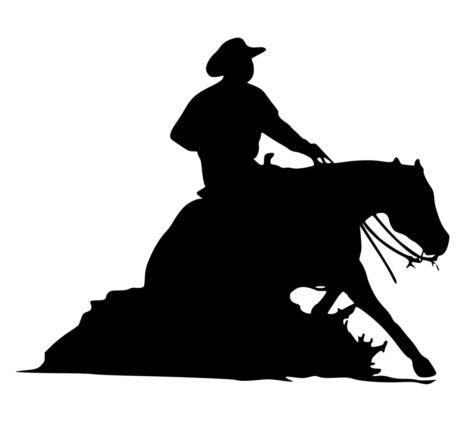 Images For  English Horse Silhouette