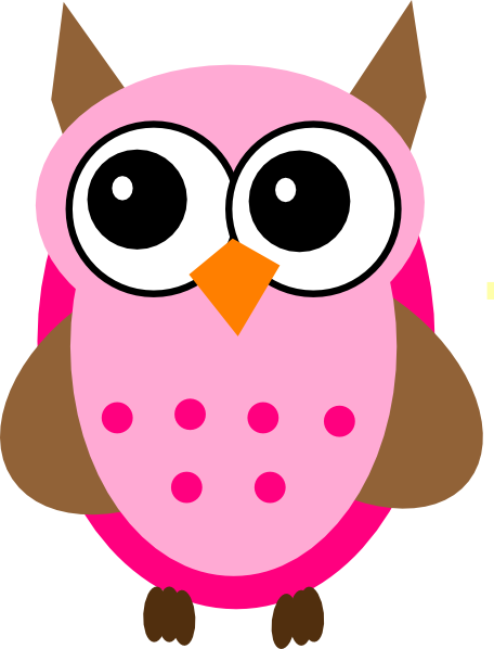 Pink Baby Owl Cartoon Images  Pictures - Becuo