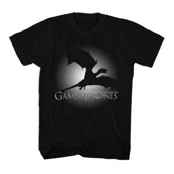 Game of Thrones Dragon Silhouette Officially Licensed T-Shirt 