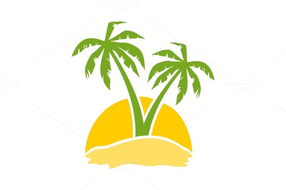 restaurant logos palm tree