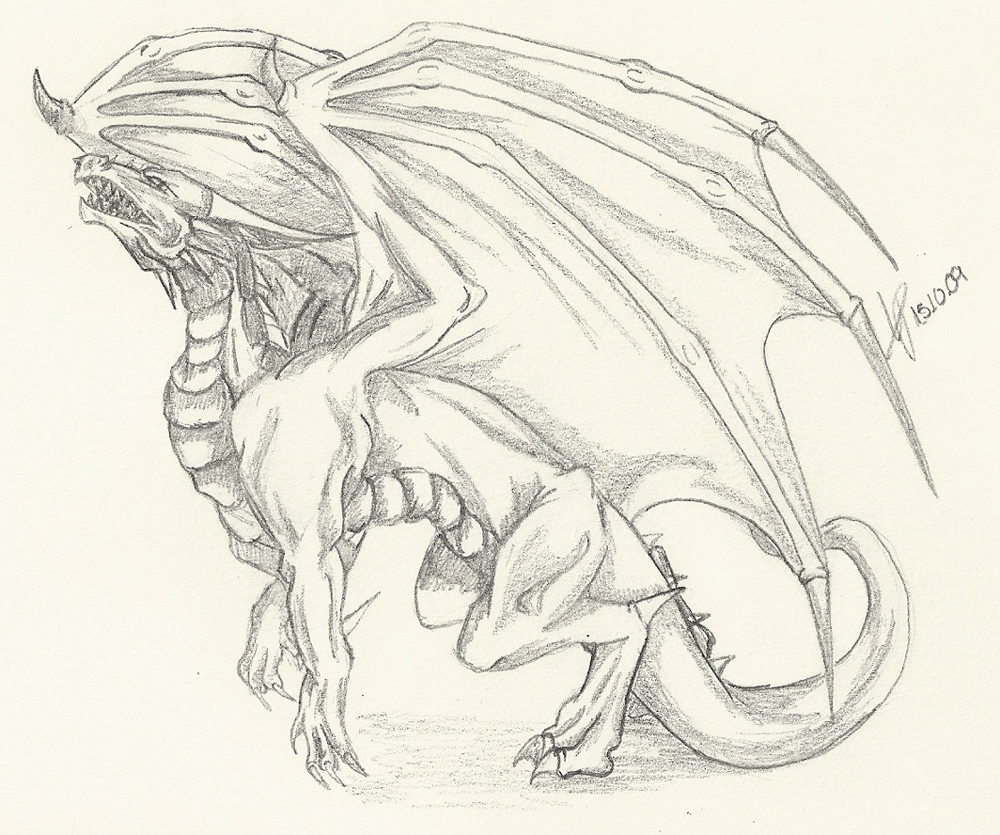 15 Easy How to Draw a Dragon Ideas