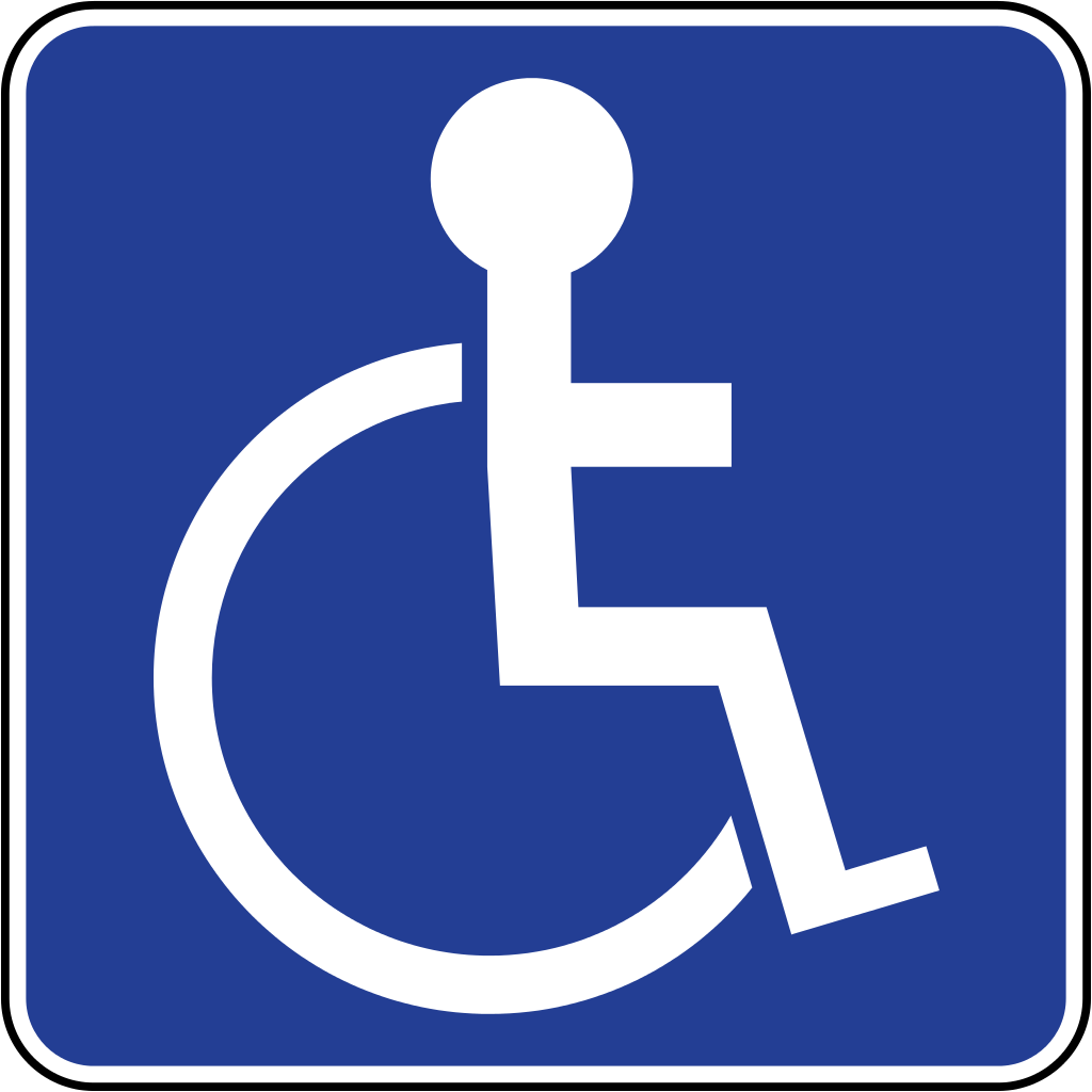 Handicap Parking Signs Printable - Clipart library - Clipart library