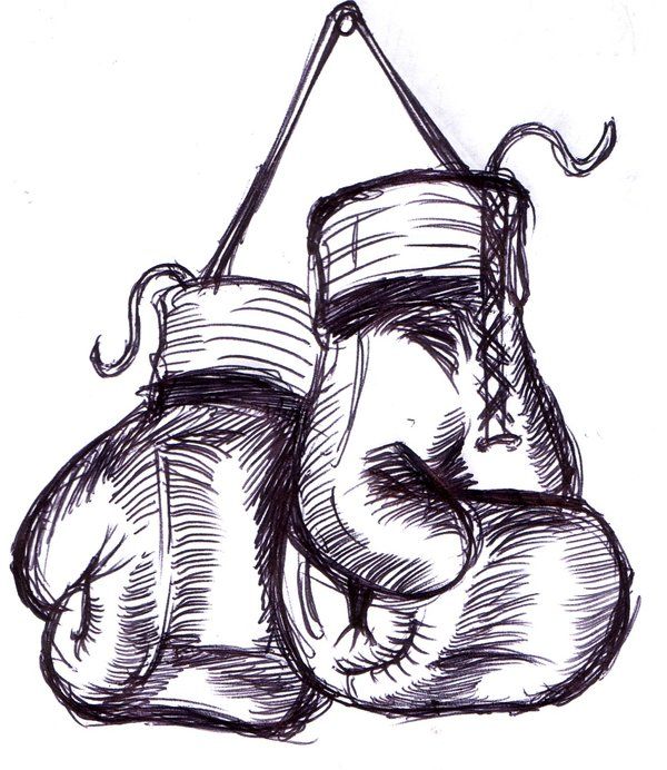 Boxing gloves tattoos are surprisingly popular these days