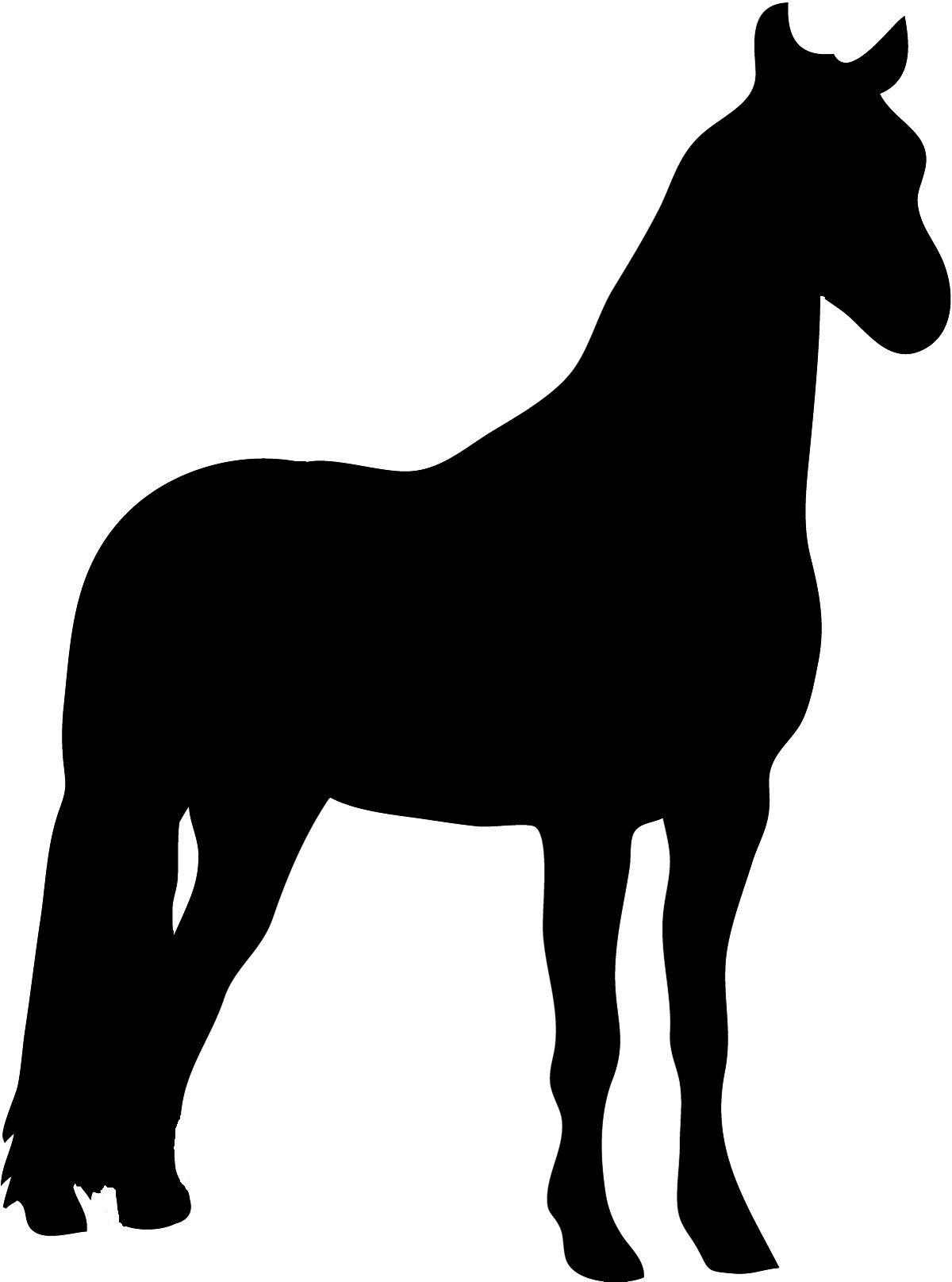 Horse Head Silhouette - HD Photos Gallery