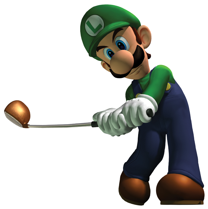 Golfing Luigi - Luigi Photo (5320755) - Fanpop